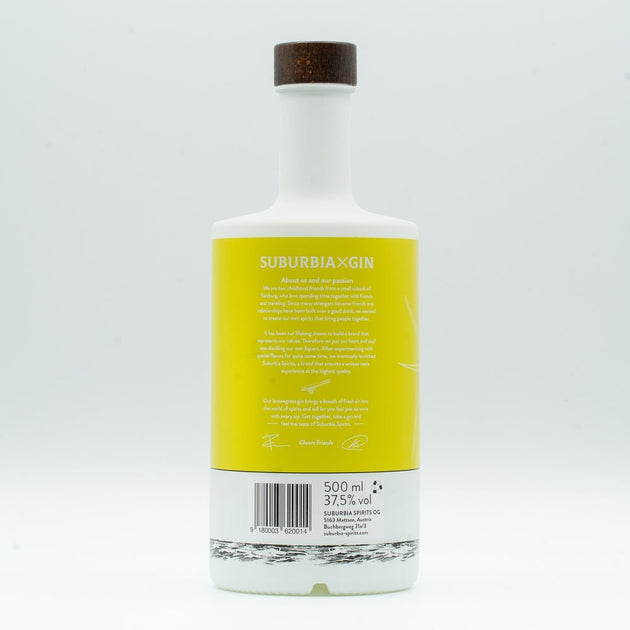 Suburbia Gin Lemongrass 37,5% Vol. 500 ml