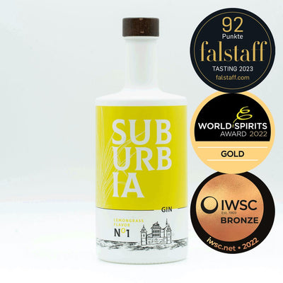 Suburbia Gin Lemongrass 37,5% Vol. 500 ml - Suburbia Spirits
